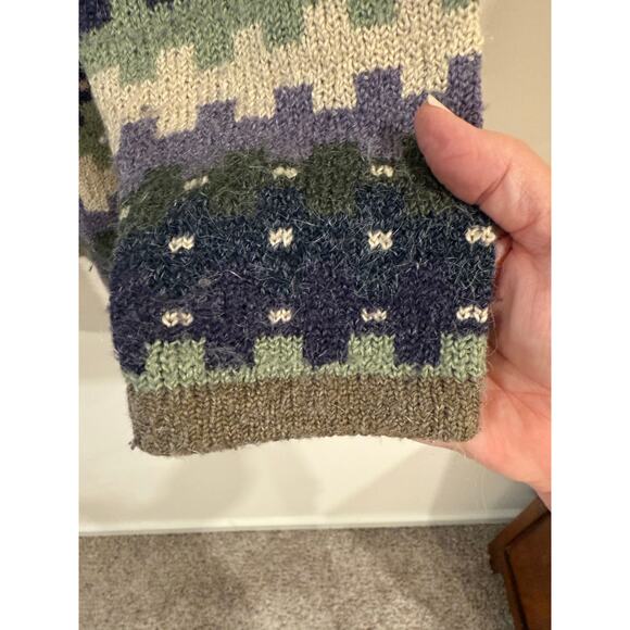 DressBarn Printed Button Front Cardigan Sweater Multicolor Women's Plus Size 1x - Picture 3 of 11